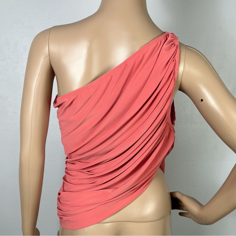 NEW NORMA KAMALI REVOLVE ONE-SHOULDER TOP - Picture 7 of 8